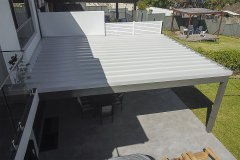 Insulated flat panel Roof